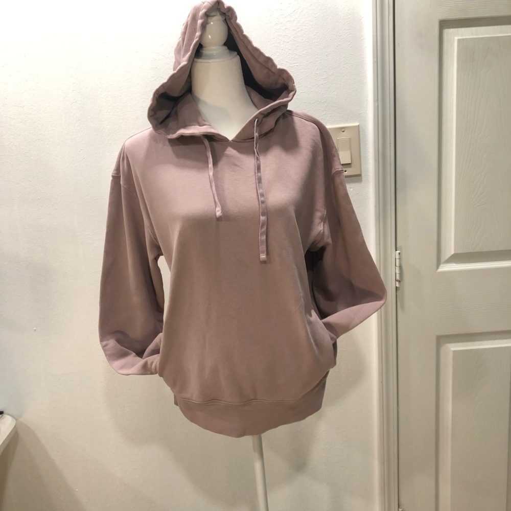 Club Mónaco dusty pink hoodie